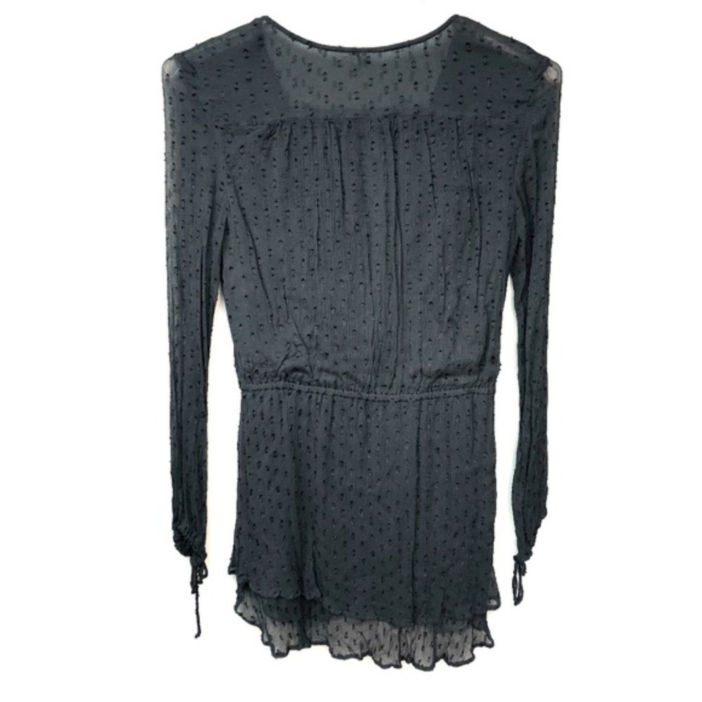 Free People Daliah Mini Dress Green Long sleeve - Picture 6 of 8